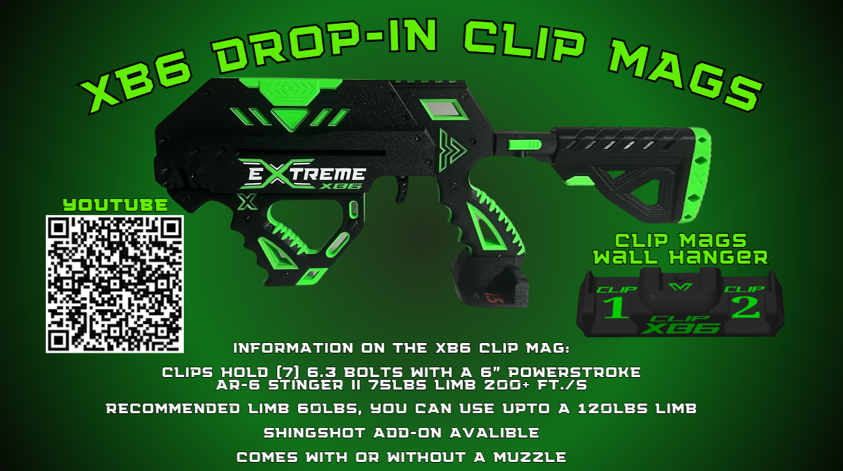 XB6 CLIP MAG CROSSBOW